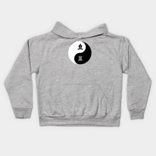 Bishop-Rook Yin Yang Kids Hoodie